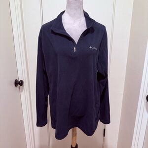 Columbia Men’s Navy Half-Zip Fleece Pullover